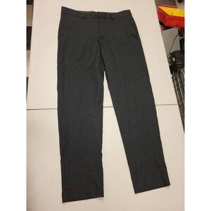 Reaction‎ Kenneth Cole Mens Dress Pants 32x30 Black Business Casual Trousers